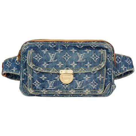 louis vuitton denim belt bag|louis vuitton denim bag collection.